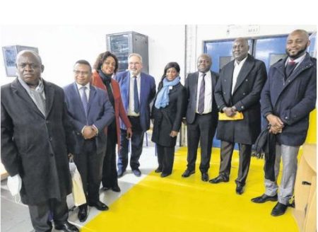 Une délégation africaine sur le Campus de la Châtaigneraie
