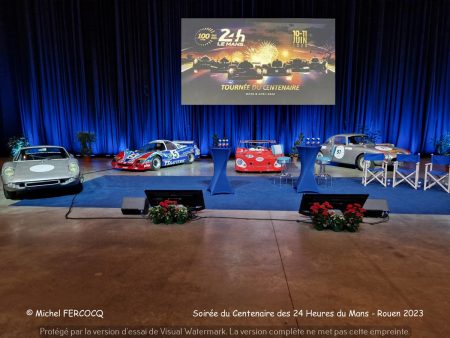 Soirée du Centenaire des 24 Heures du Mans au Zénith de Rouen