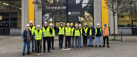 Visite des locaux techniques du complexe patinoire-piscine de Rouen