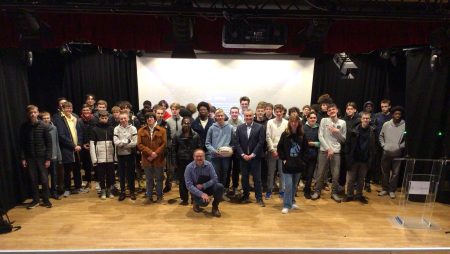 Le Campus la Châtaigneraie reçoit Jean-Luc Louvel pour un échange enrichissant