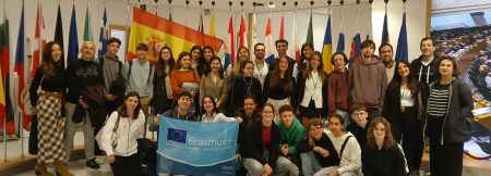 Six lycéens de La Châtaigneraie vivent l’esprit Erasmus à Bruxelles
