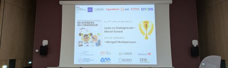 L’Équipe STI2D Normande Brille et File Vers la Finale Nationale des Olympiades !